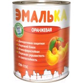 Эмаль ПФ-115С 0.85кг оранжевая д/наружн/внутр работ Беларусь