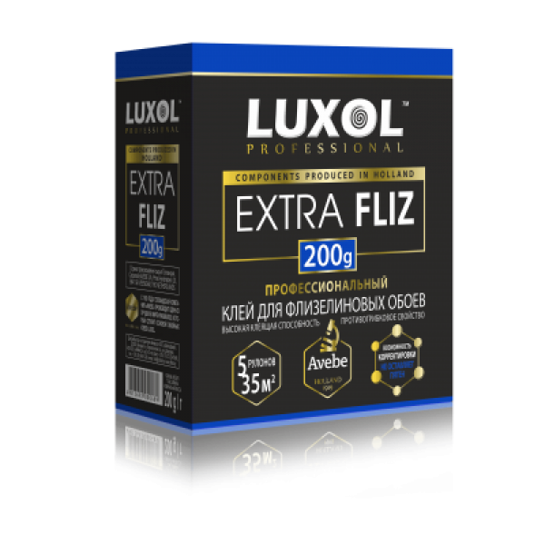 Клей обойный LUXOL EXTRA FLIZ 200г(Professional)Беларусь