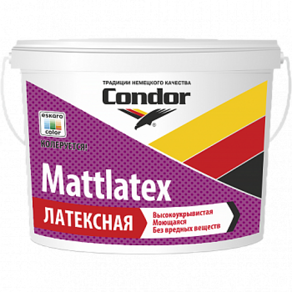 Краска ВД 3.75кг Маттлатекс(Mattlatex) ведро Беларусь                                     